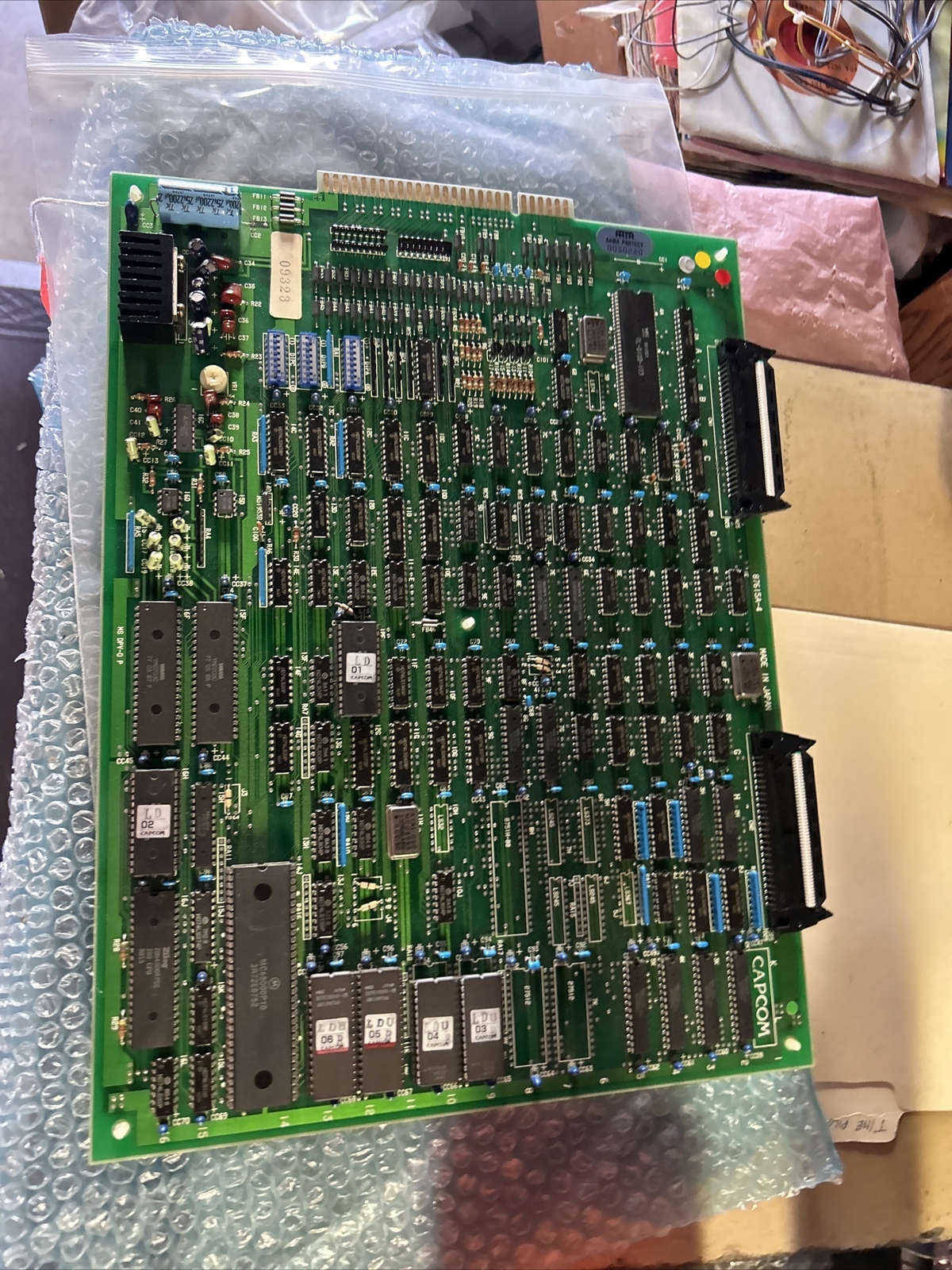 Working Original Last Duel Capcom arcade Video game board PCB C1t Jamma