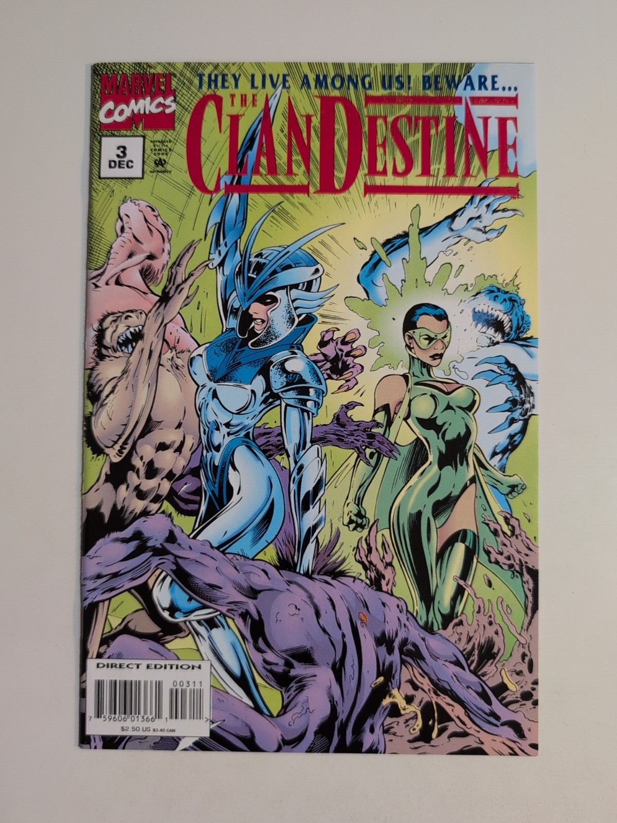ClanDestine #3 Marvel Comics 1994 DOLLAR Comic Sale