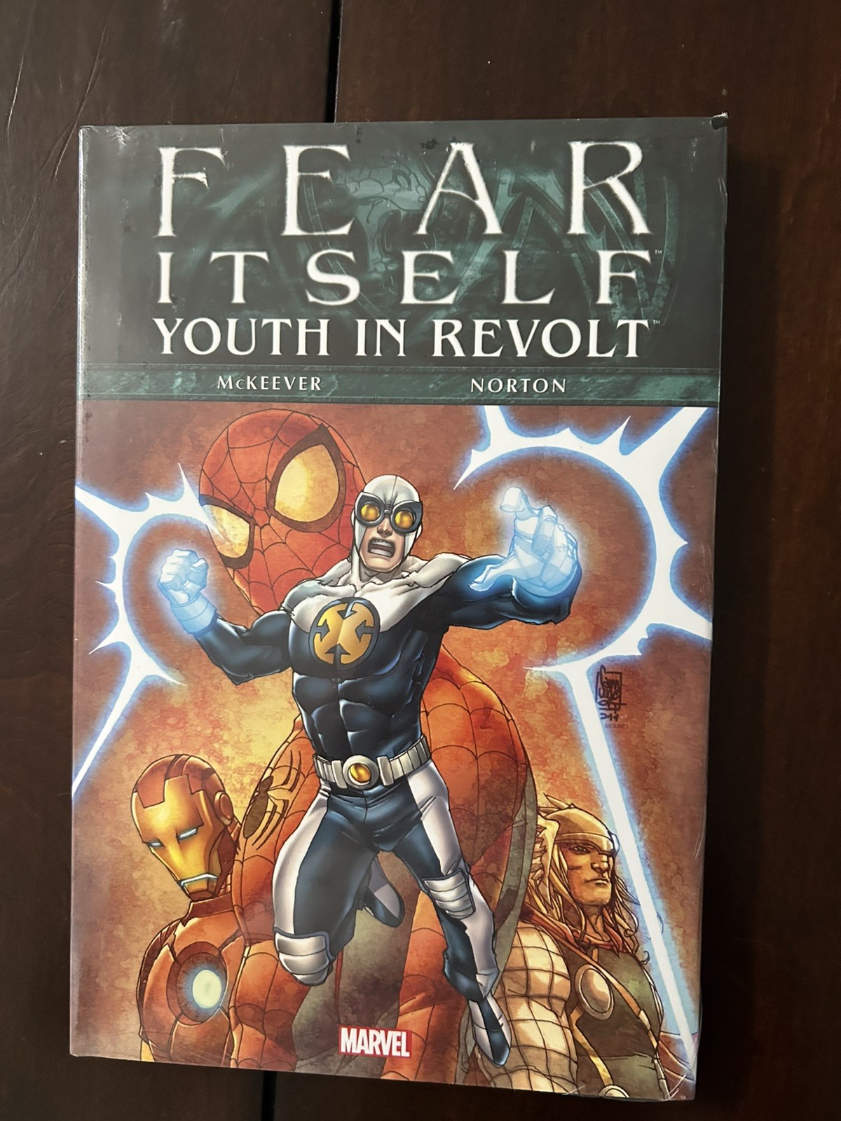 Marvel Fear Itself Youth in Revolt Hardcover Sealed Avengers Gravity McKeever HC