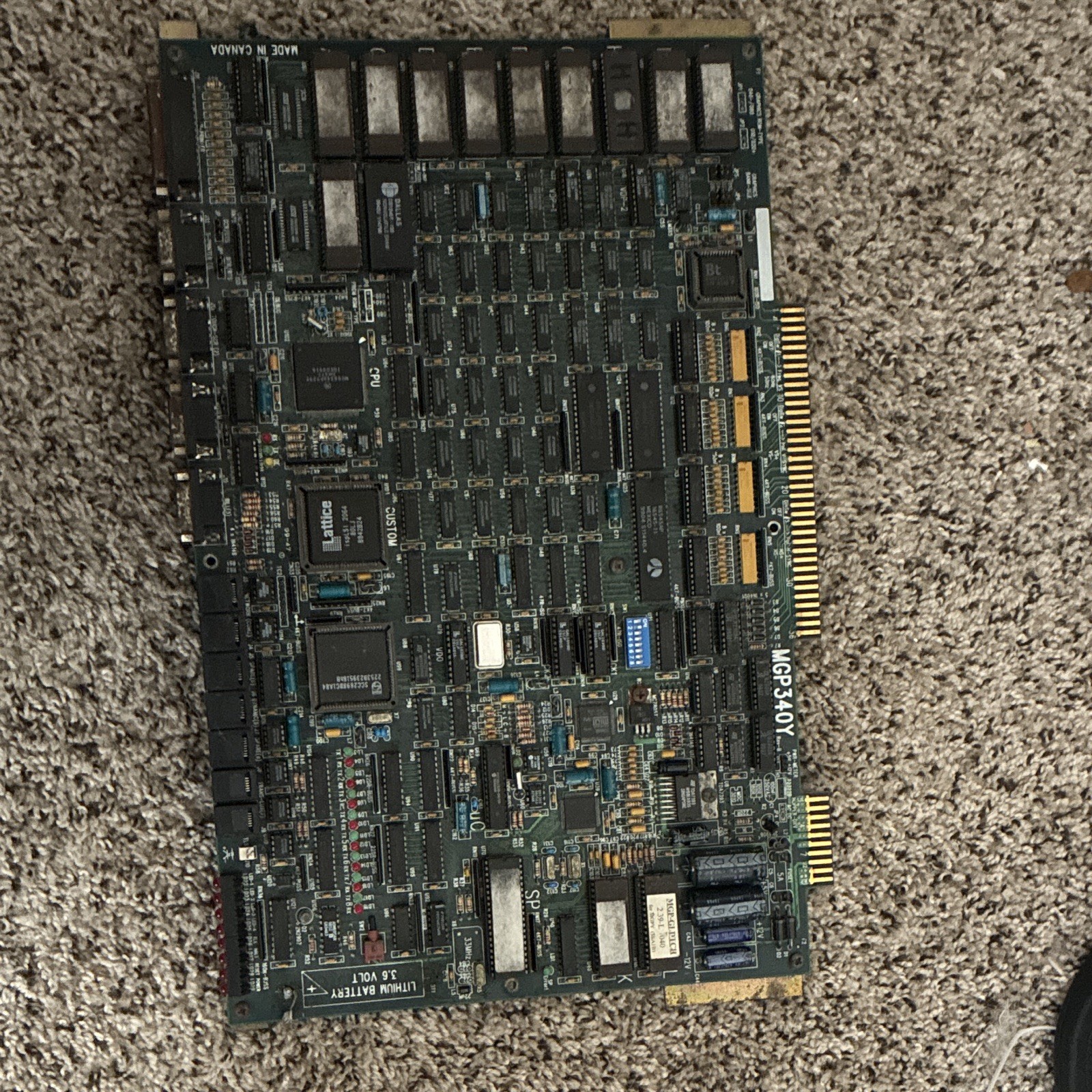 POG BOARD COMPLETE SET NEEDS BATTERY BUT WORKS