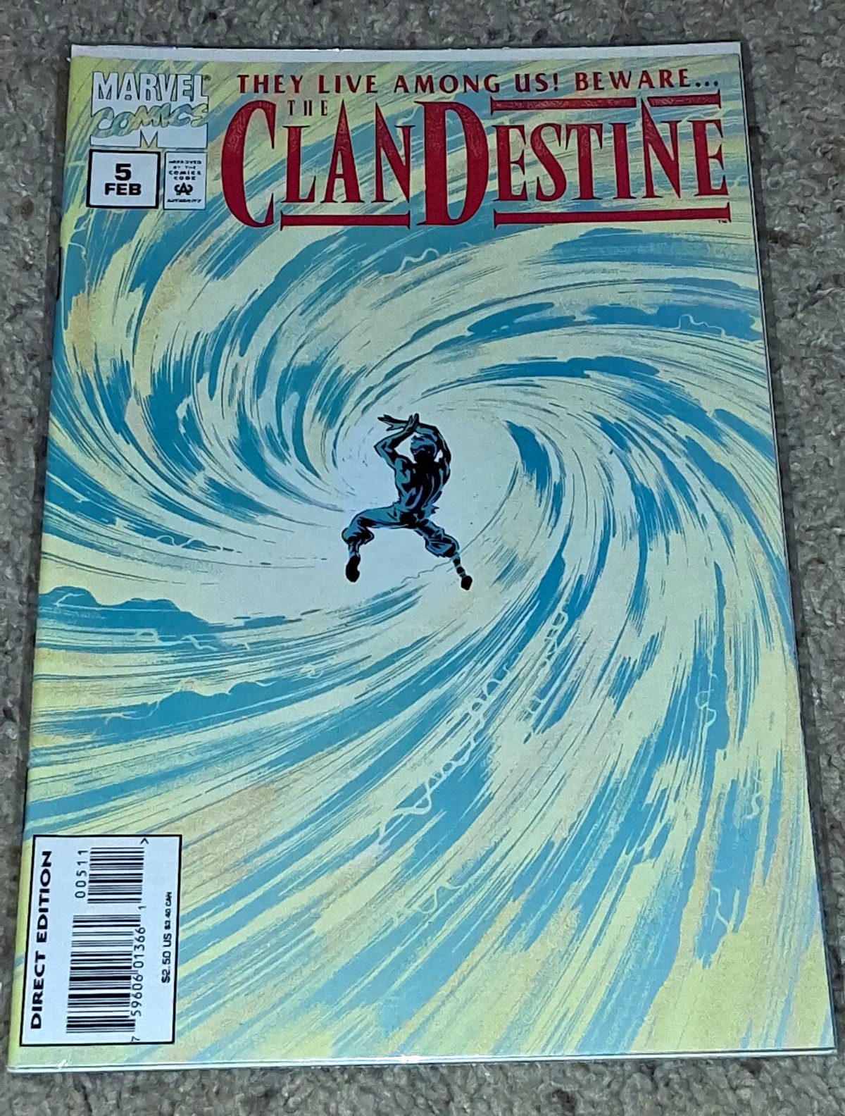 The ClanDestine #5 (November 1995, Marvel Comics) Bagged and Boarded
