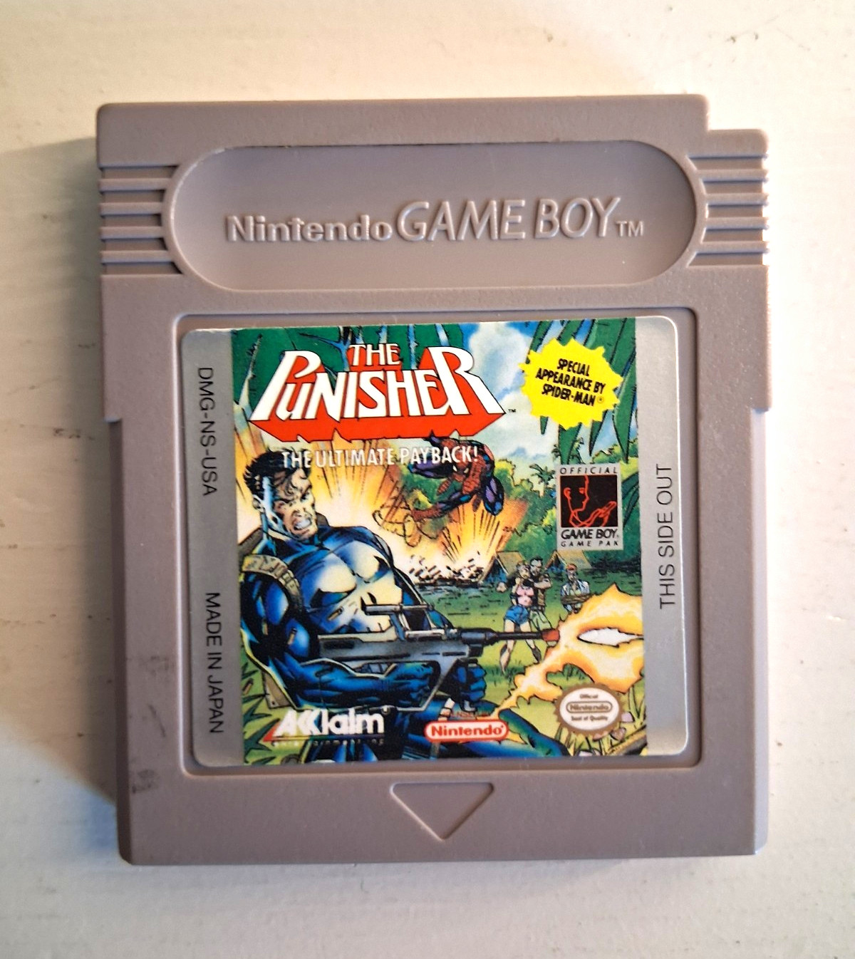 Acclaim The Punisher: The Ultimate Payback Nintendo Game Boy NTSC-U/C
