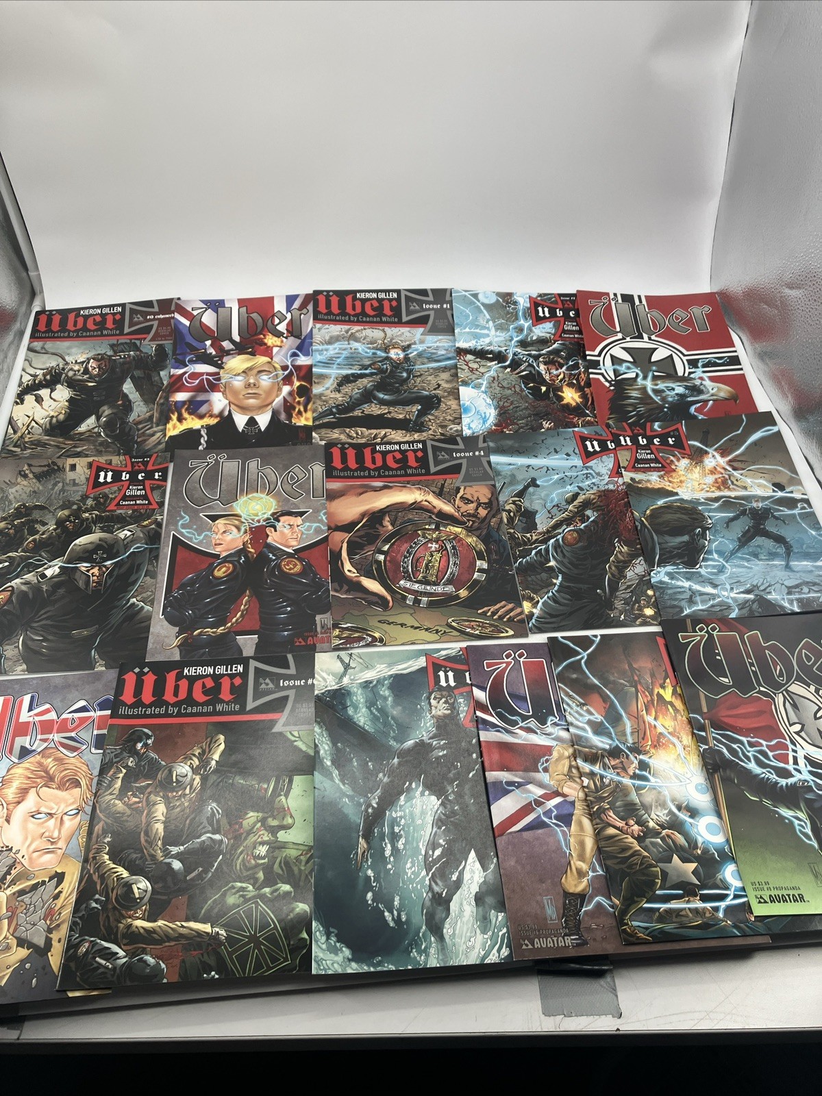 Uber Avatar Comics Lot Of 16  #0-8 W/ Variants Kieran Cullen Artist: Daniel Gets
