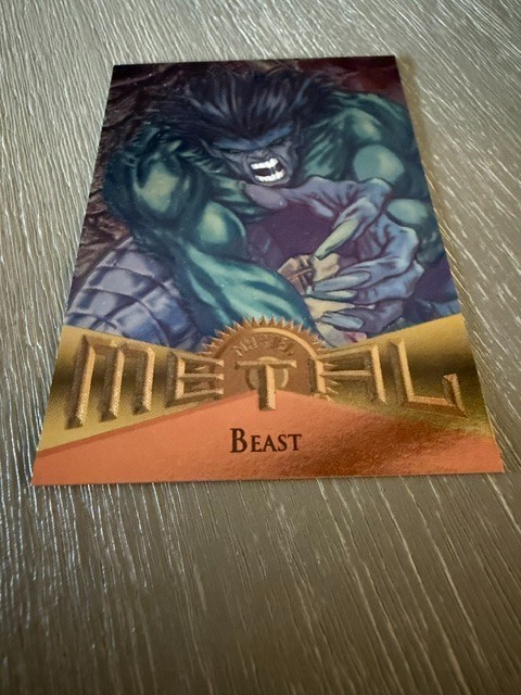 1995 Fleer Marvel Metal Base Cards (1-138) + Power Grid cards- You Pick - NM