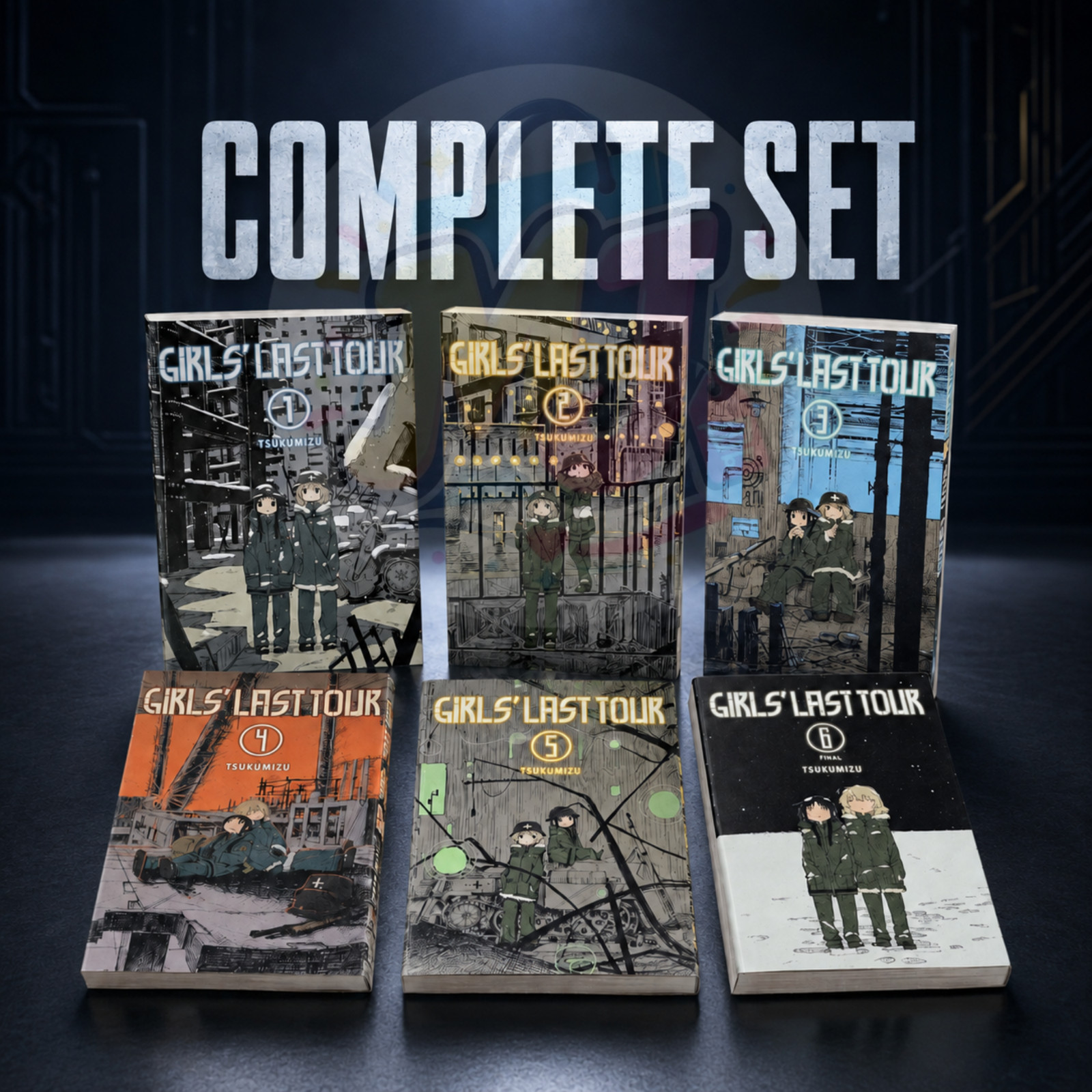 Girls Last Tour Manga Vol. 1-6 END Complete Set or Loose Series English Version