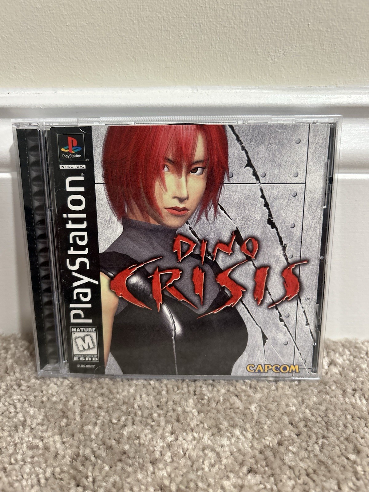 Dino Crisis PlayStation 1 Complete Tested and Working Black Label