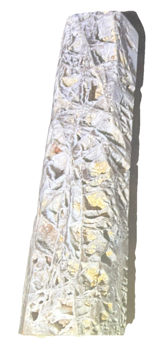 Tower Silver Rough Column Mineral Specimen Rock Piece 5LB very Heavy & beautiful