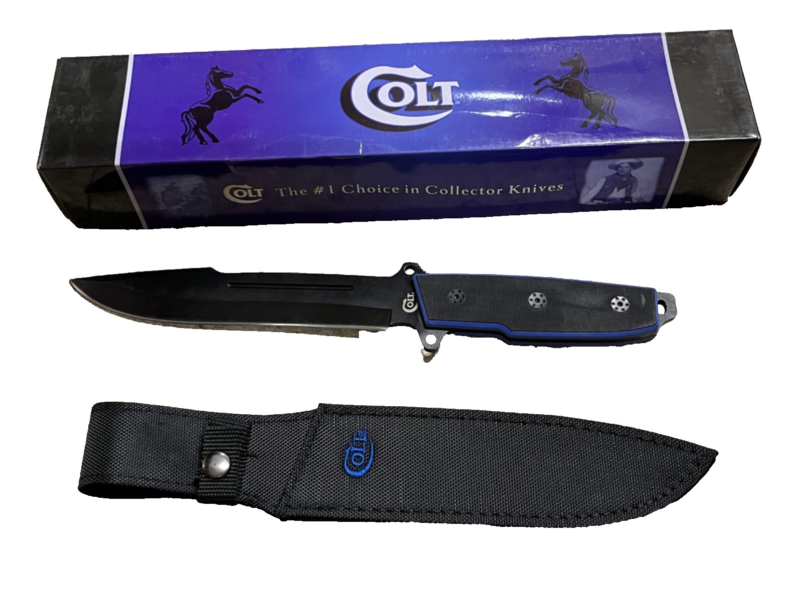 COLT CT351 Fixed Blade-Tactical Knife Rare/Discontinued-New in Box