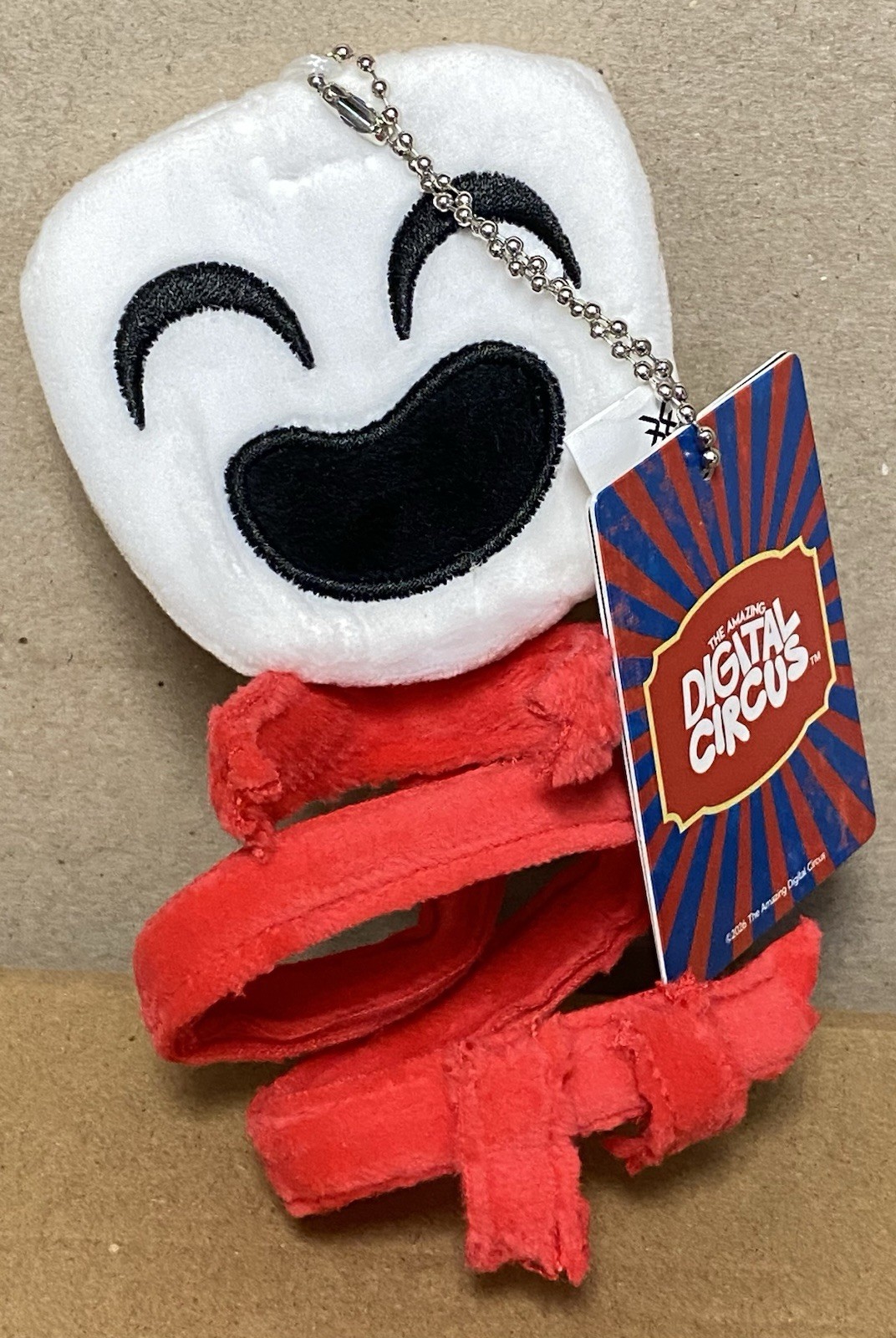 Amazing Digital Circus Official Rusty Xross China Gangle Keychain Plush 4”