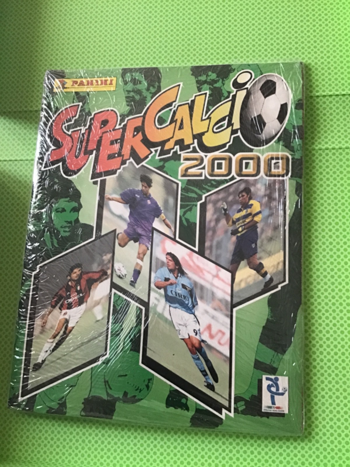 PANINI SUPERCALCIO 2000🏆 SEALED ALBUM FROM PANINI VERS. ITALIAN PHOTO