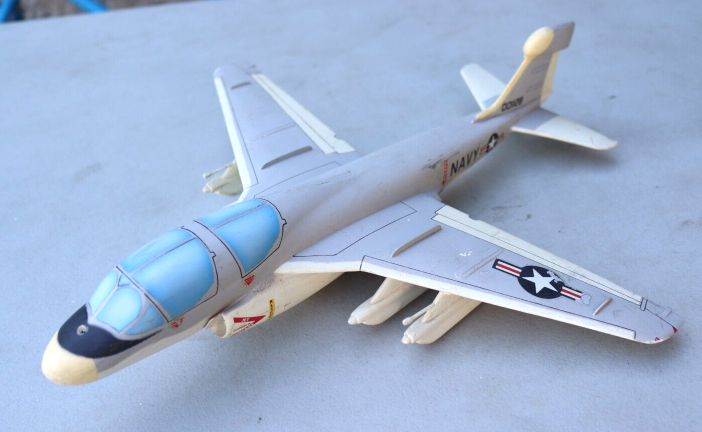 Rare Vintage Grumman EA-6B PROWLER Military Navy Jet Desk Model *No Stand