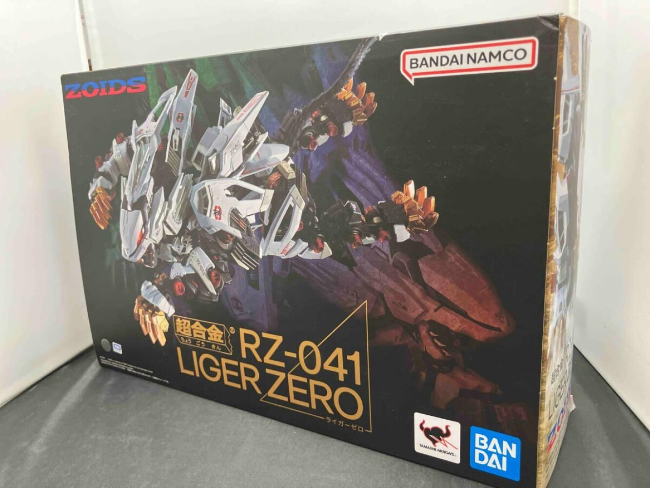 Chogokin ZOIDS New Century/Zero RZ-041 Liger Zero 8.7inch 220mm Bandai MINT