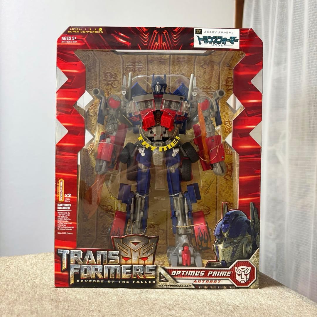Transformers Revenge RA-01 Optimus Prime Figure Japan New