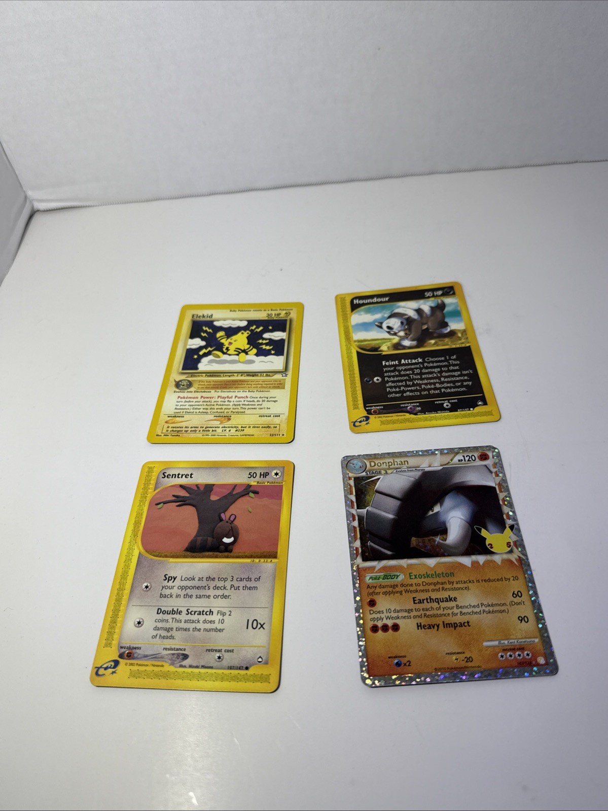 Pokémon Vintage Lot Of 4 *NM/LP*