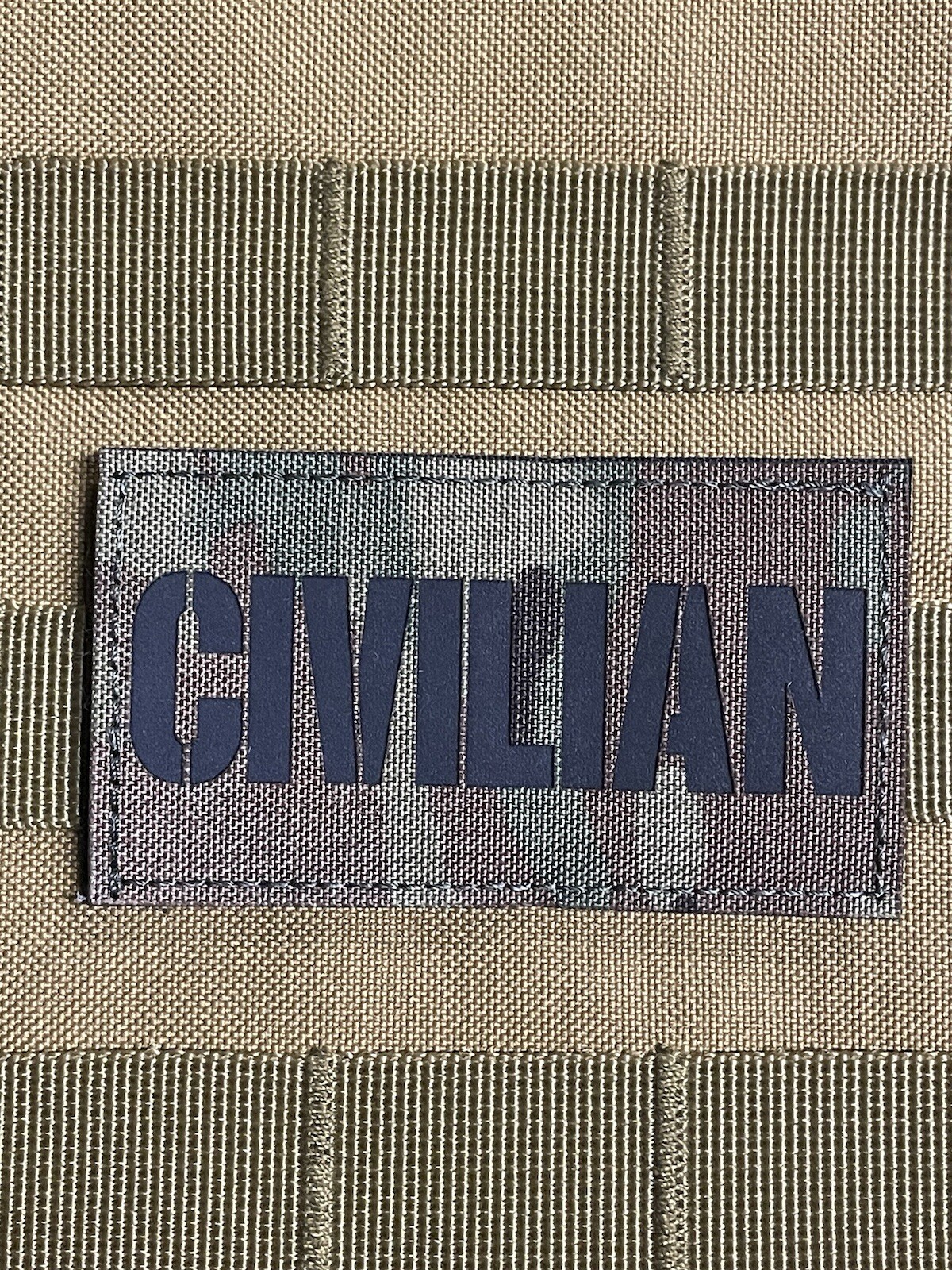 IR Civilian Military Soldier Tactical patch Multicam