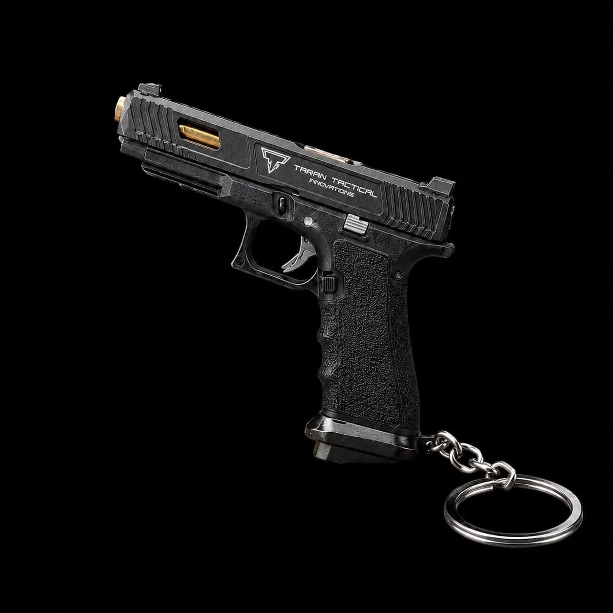 G.34 Keychain, Mini Pistol Keychain, Metal Gun Keychain for Man,Son,Collector