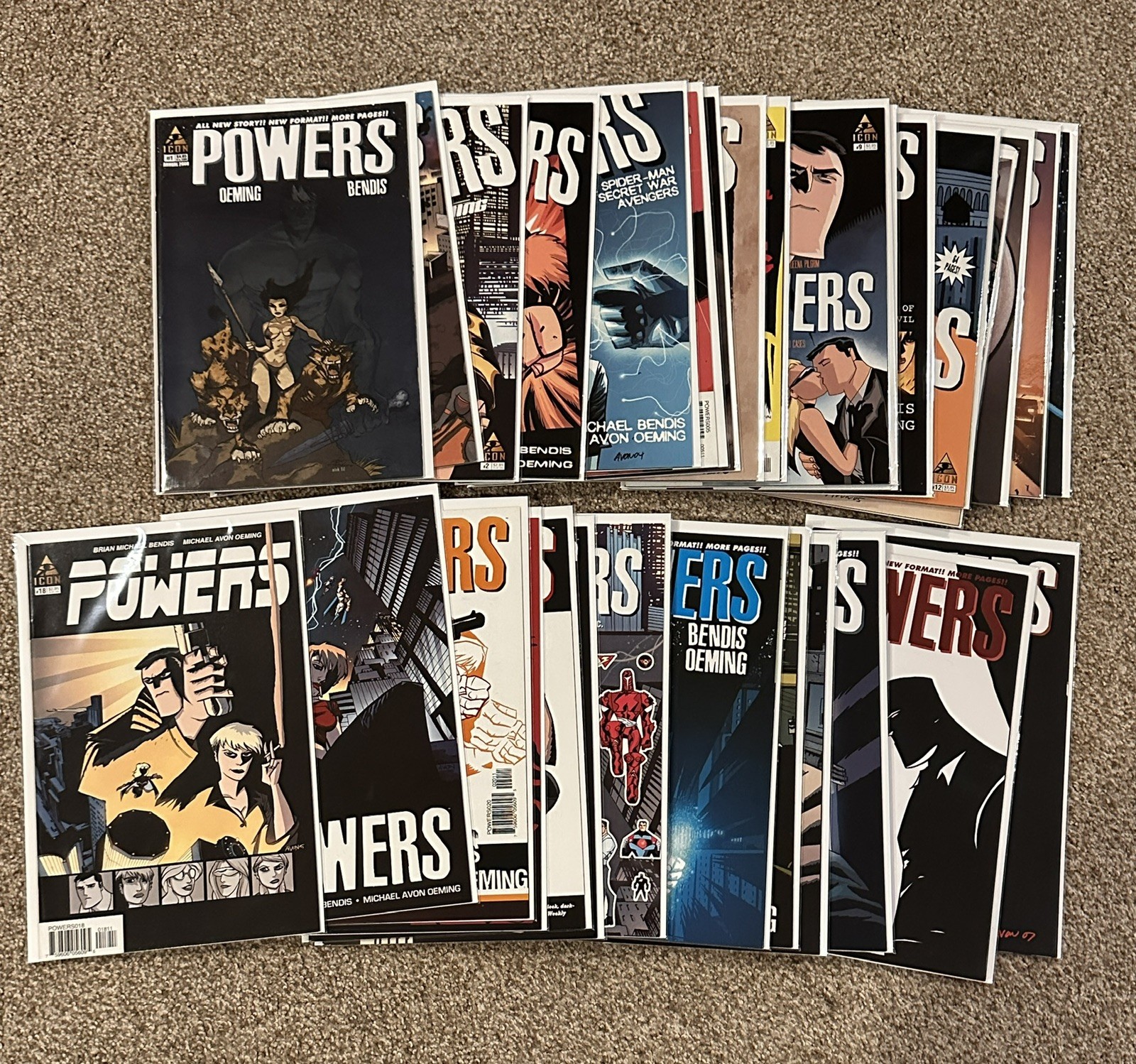 Powers Vol. 2 #1-30 FN/VF/NM + Annual + Bendis Oeming (missing #17)
