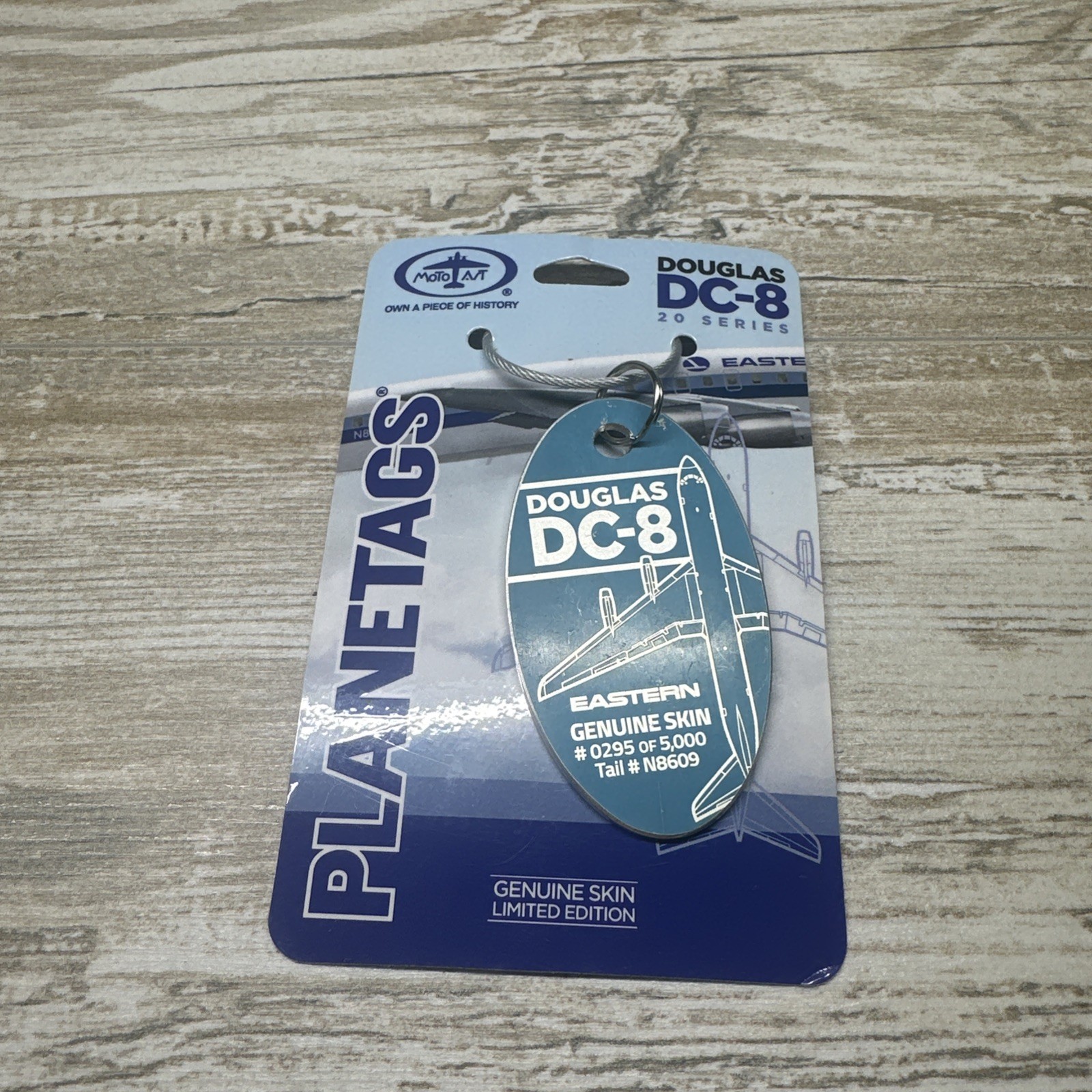 Motoart Eastern Douglas DC-8 Aircraft Skin Plane Tag / Planetags #0295/ 5000