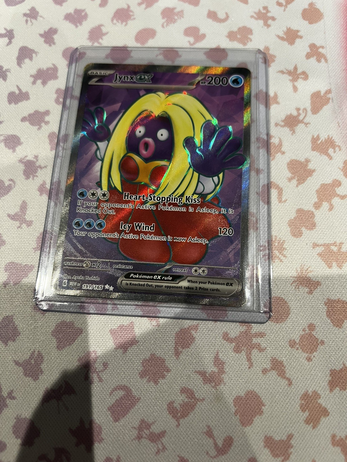 Pokemon - 191/165 - Jynx ex - Scarlet & Violet 151