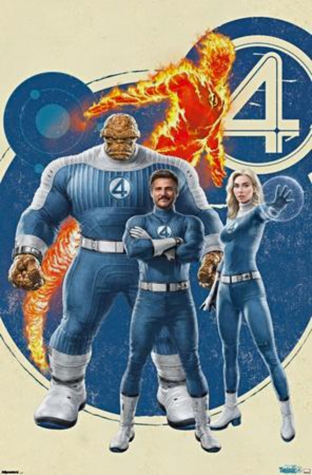 Marvel Fantastic Four First Steps Team Wall Poster 22.375 x 34 New Sealed