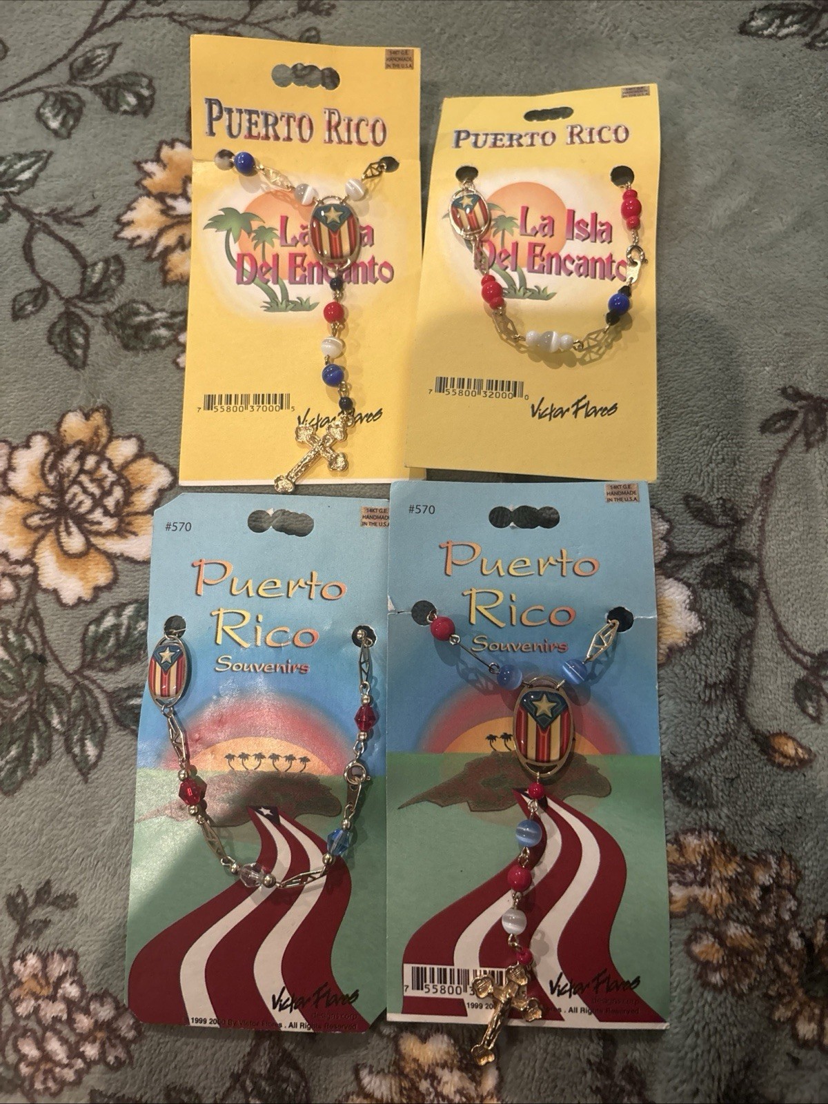 Puerto Rico Rosary And Bracelet Bundle