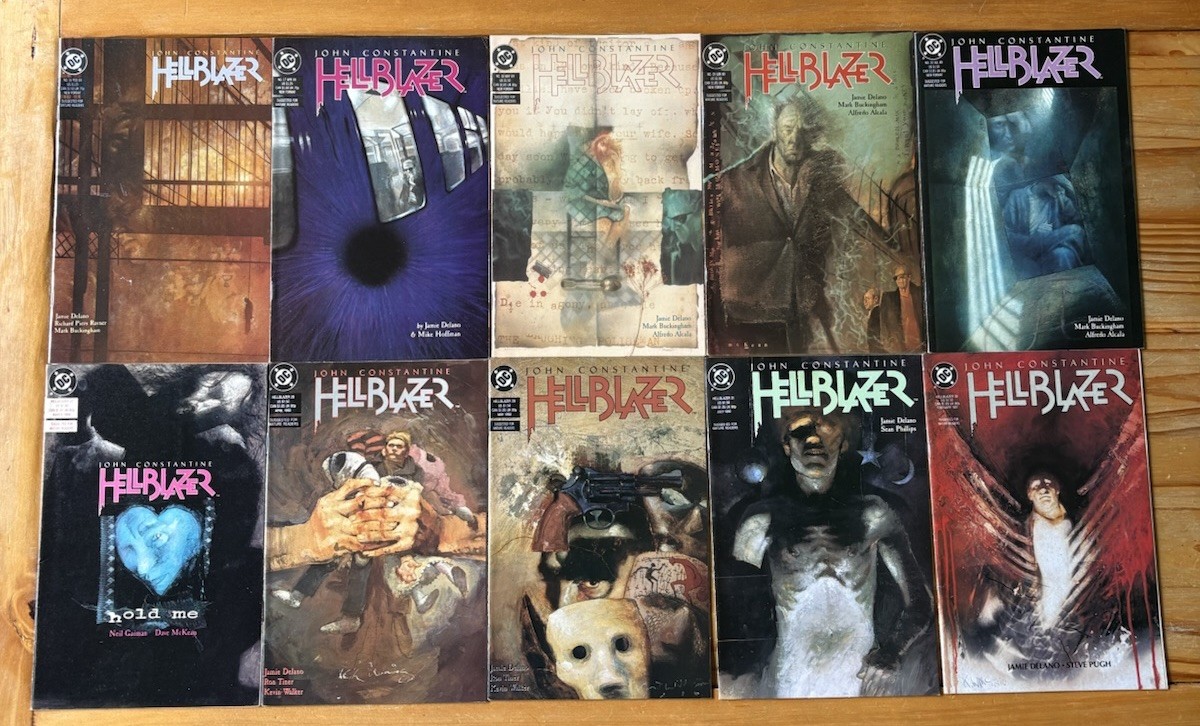 John Constantine Hellblazer 16-20,27,28,29,31,38 (1988) Complete Run See Pics