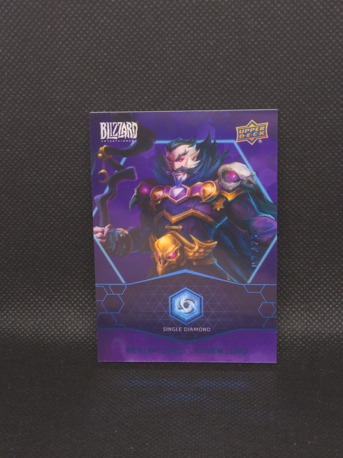 23 Upper Deck Blizzard Legacy Heroes of The Storm Raven Lord Single Diamond /75