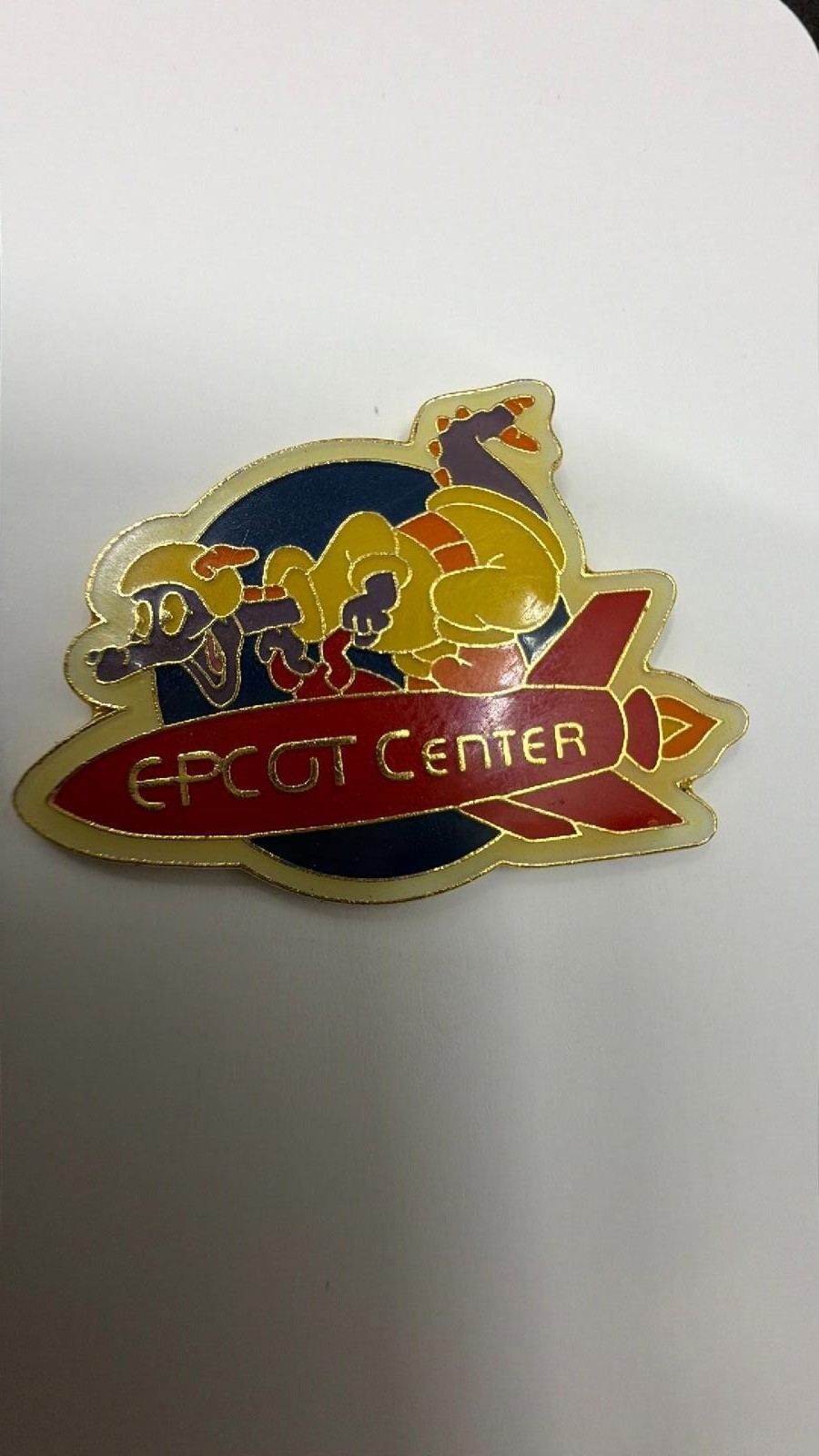 Disney pin wdw figment Epcot center Rocket Jockey pin (J)
