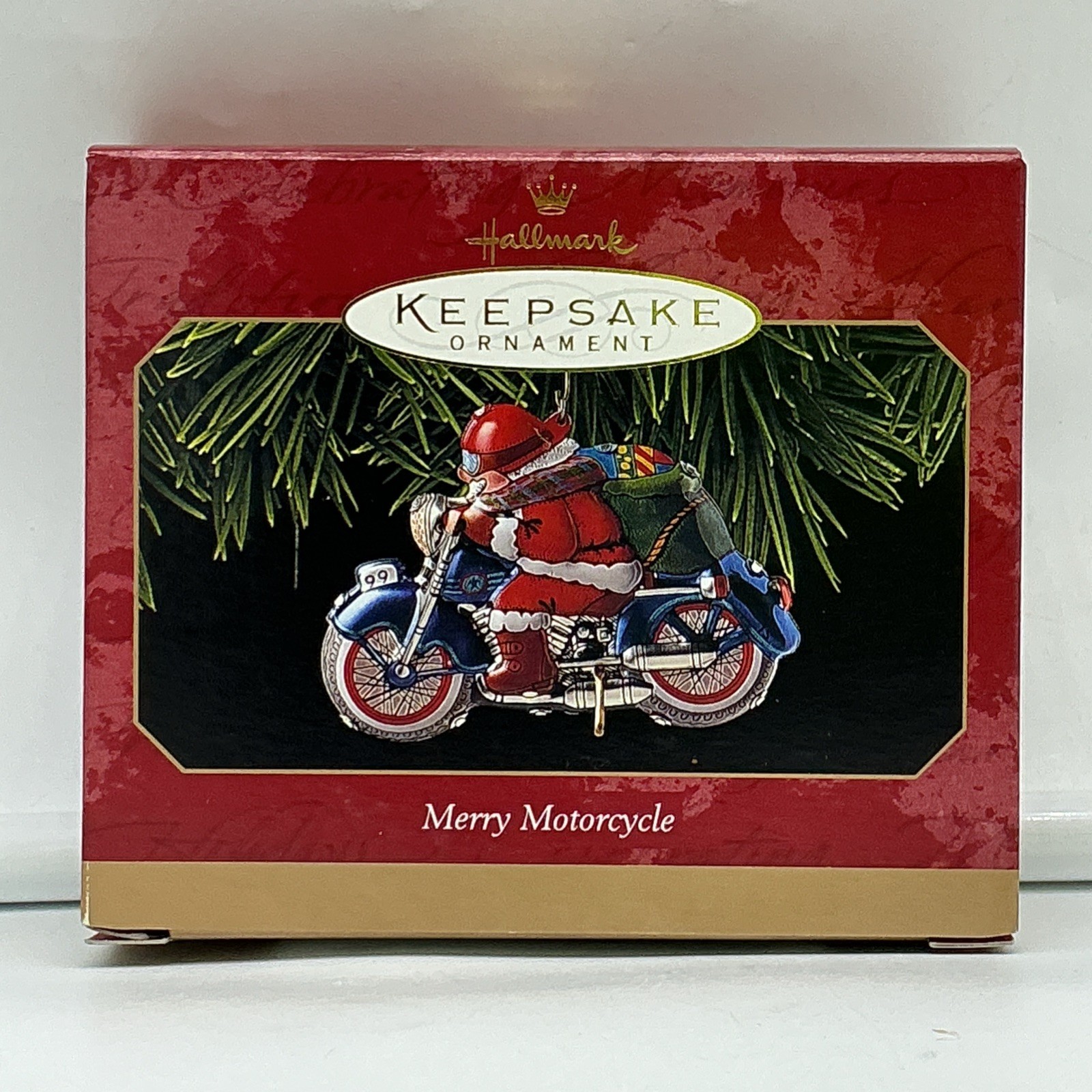1999 Hallmark Keepsake Santa Ornament 