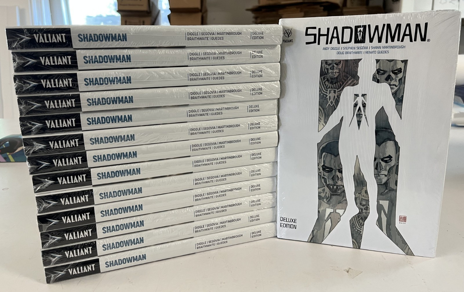 Shadowman Diggle Segovia Hardcover Valiant Deluxe Edition Sealed - NEW