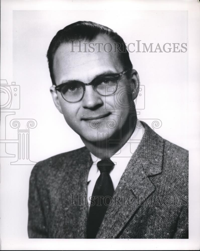 1961 Press Photo JB Lacy personnel manager Harris Seybold Div  - nee14369