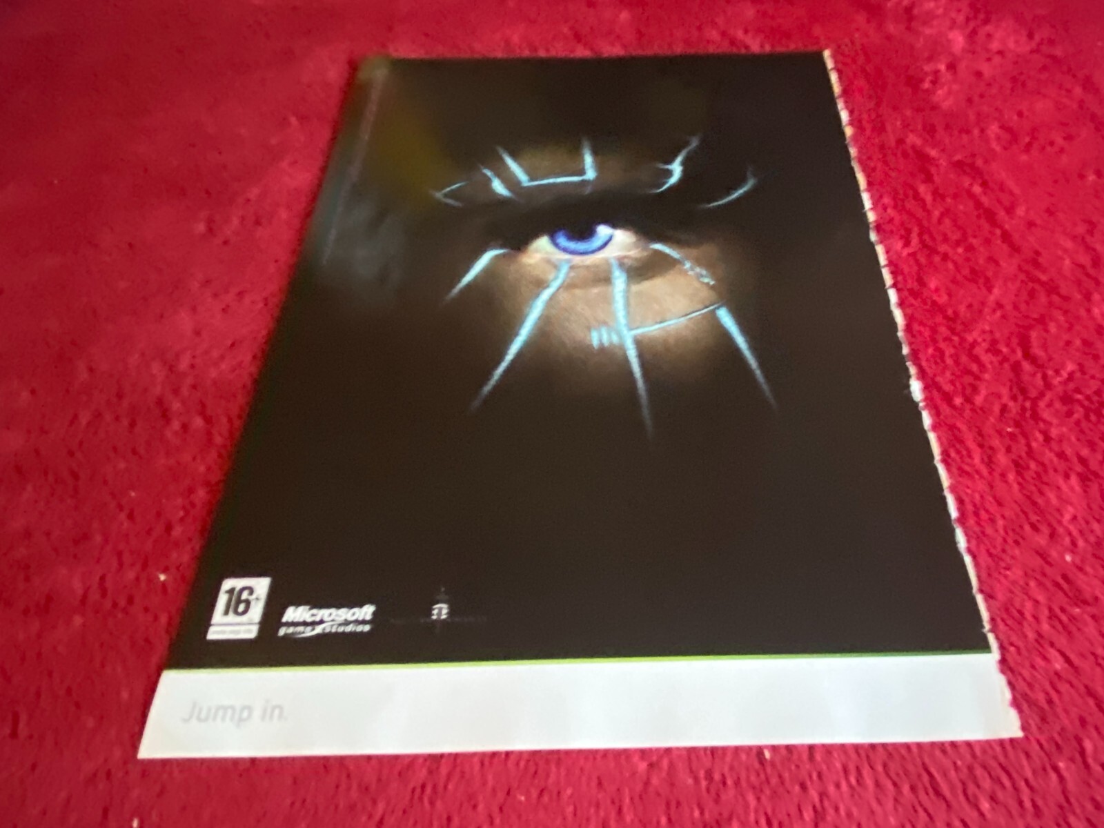 PAD57 2 Page Poster Game Advert 12X18 TOO HUMAN Xbox