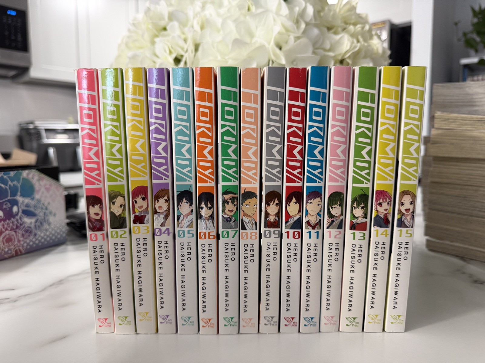 Horimiya Manga Volumes 1-15 English Brand New Almost Complete Set