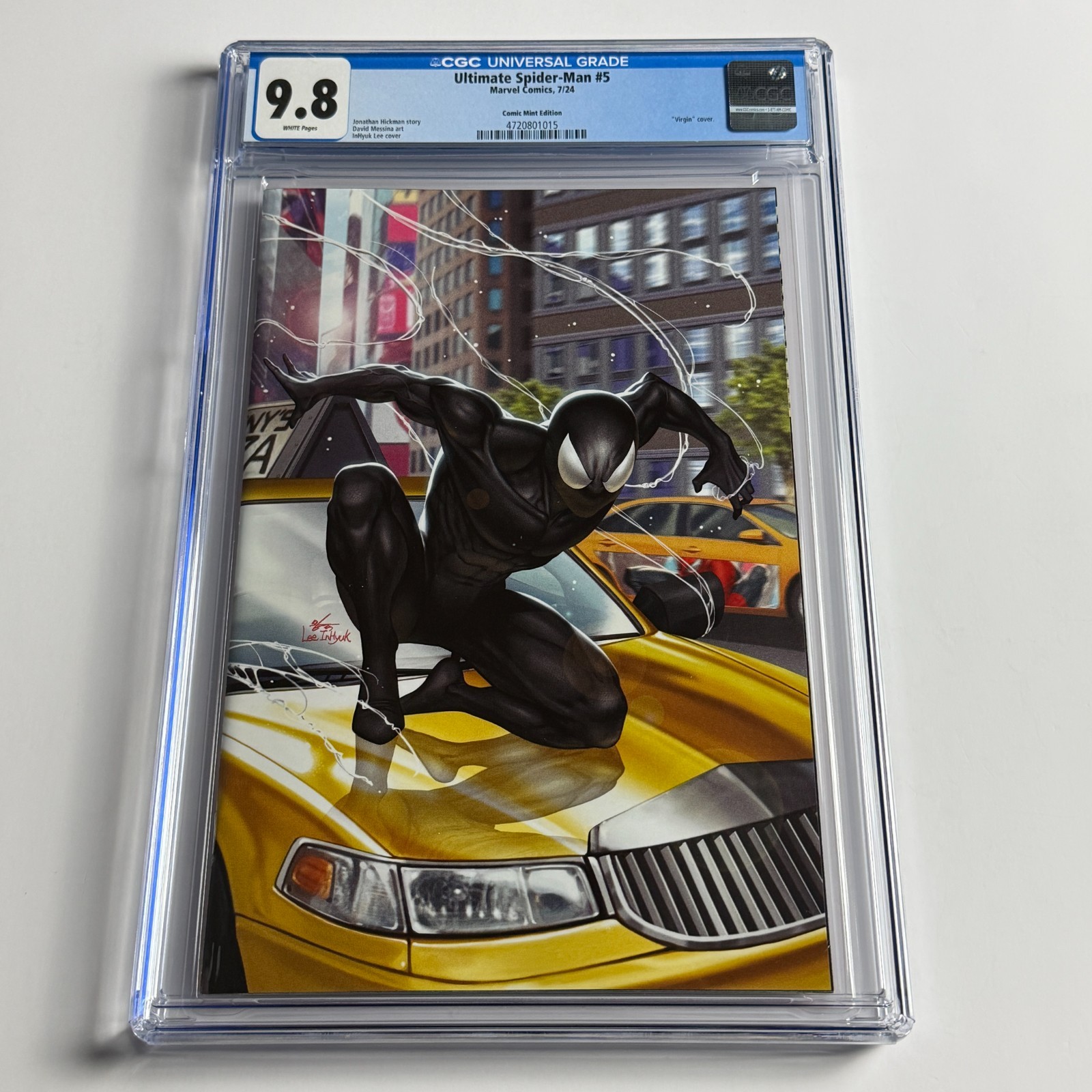 Ultimate Spider-Man #5 CGC 9.8 Inhyuk Lee Virgin Comic Mint Edition Ltd 600