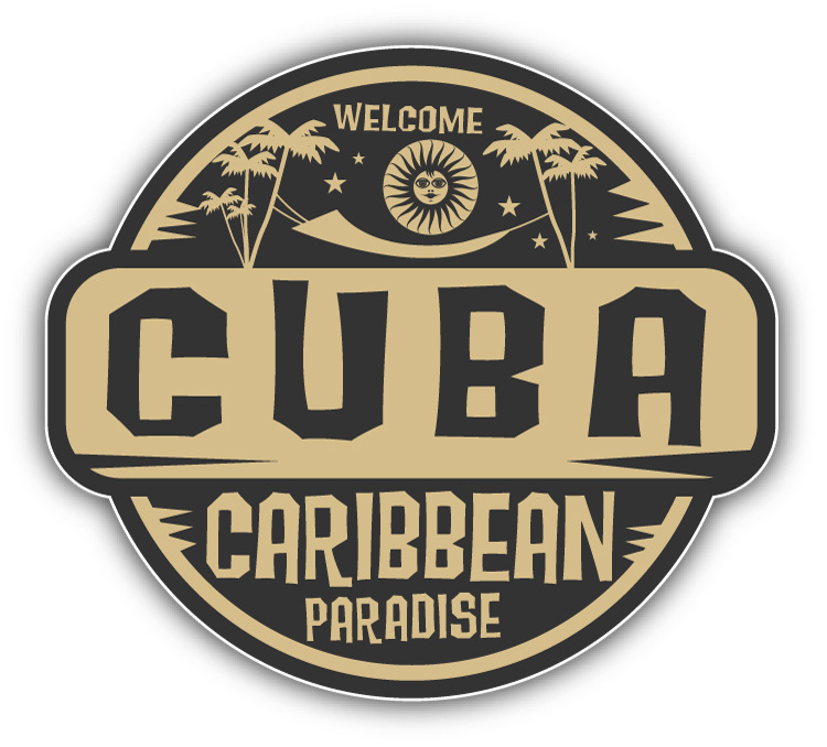 Cuba Caribbean Paradise Car Bumper Sticker Decal 5
