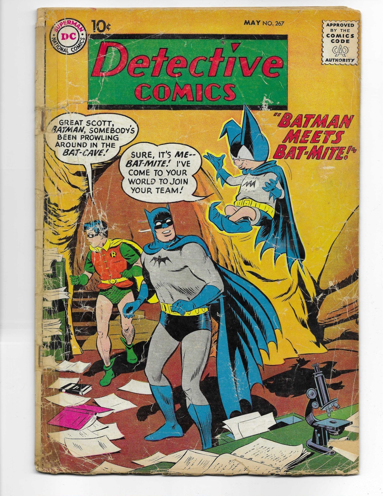 Detective Comics 267 1959 DC Comics G- 1.8 Origin & 1st App Bat-Mite Robin