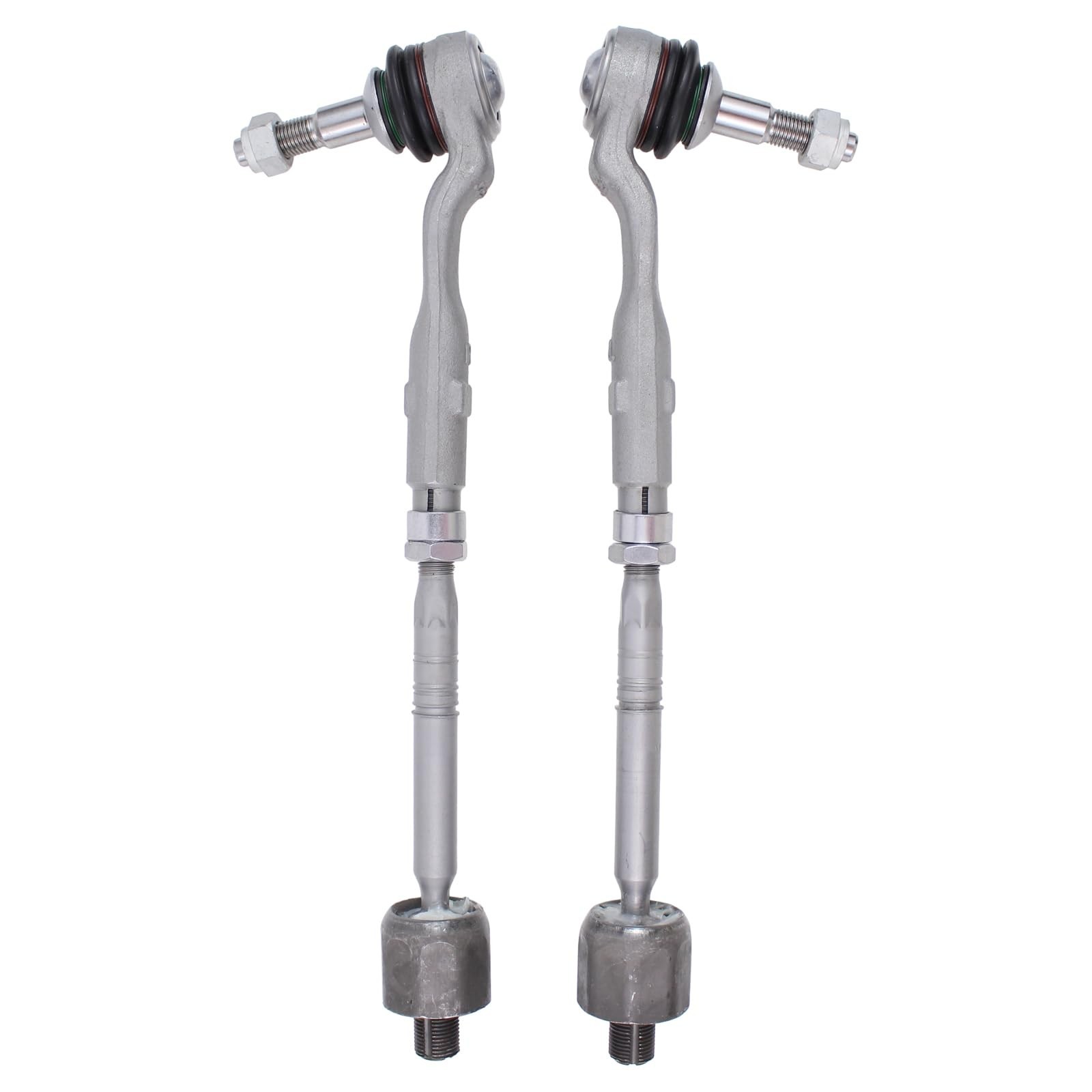 Front Inner and Outer Tie Rod End Set for BMW 528i 535i 550i 640i 650i 740i 7...