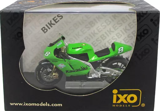 1/24 Scale Diecast Kawasaki ZX-RR MotoGP 2003 FUCHS #8 Green/Black