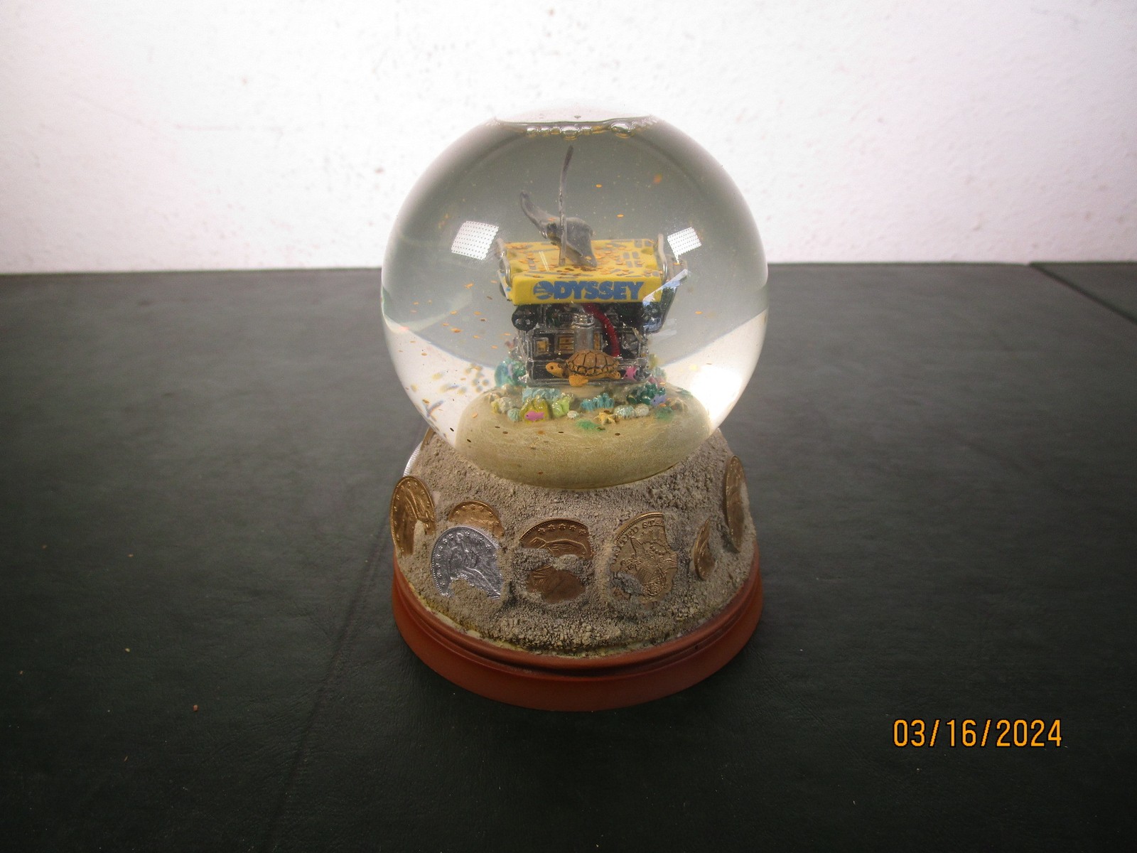 Odyssey Marine Exploration Zeus ROV Ocean Snow Globe