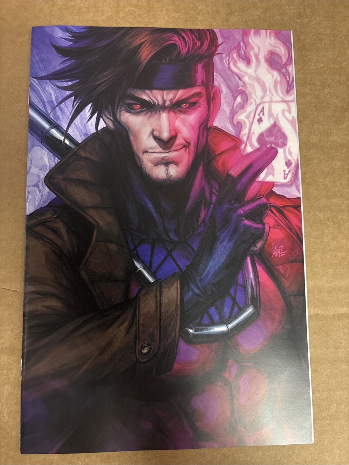Gambit Wanted #1 1:100 Artgerm Virgin Variant Marvel Comics 2026