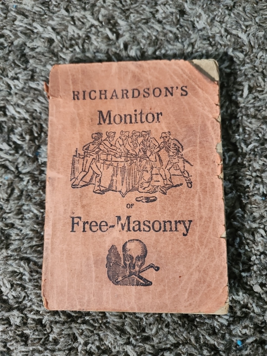 Richardson’s Monitor Of Free-Masonry 1950 Masonic Soft Cover