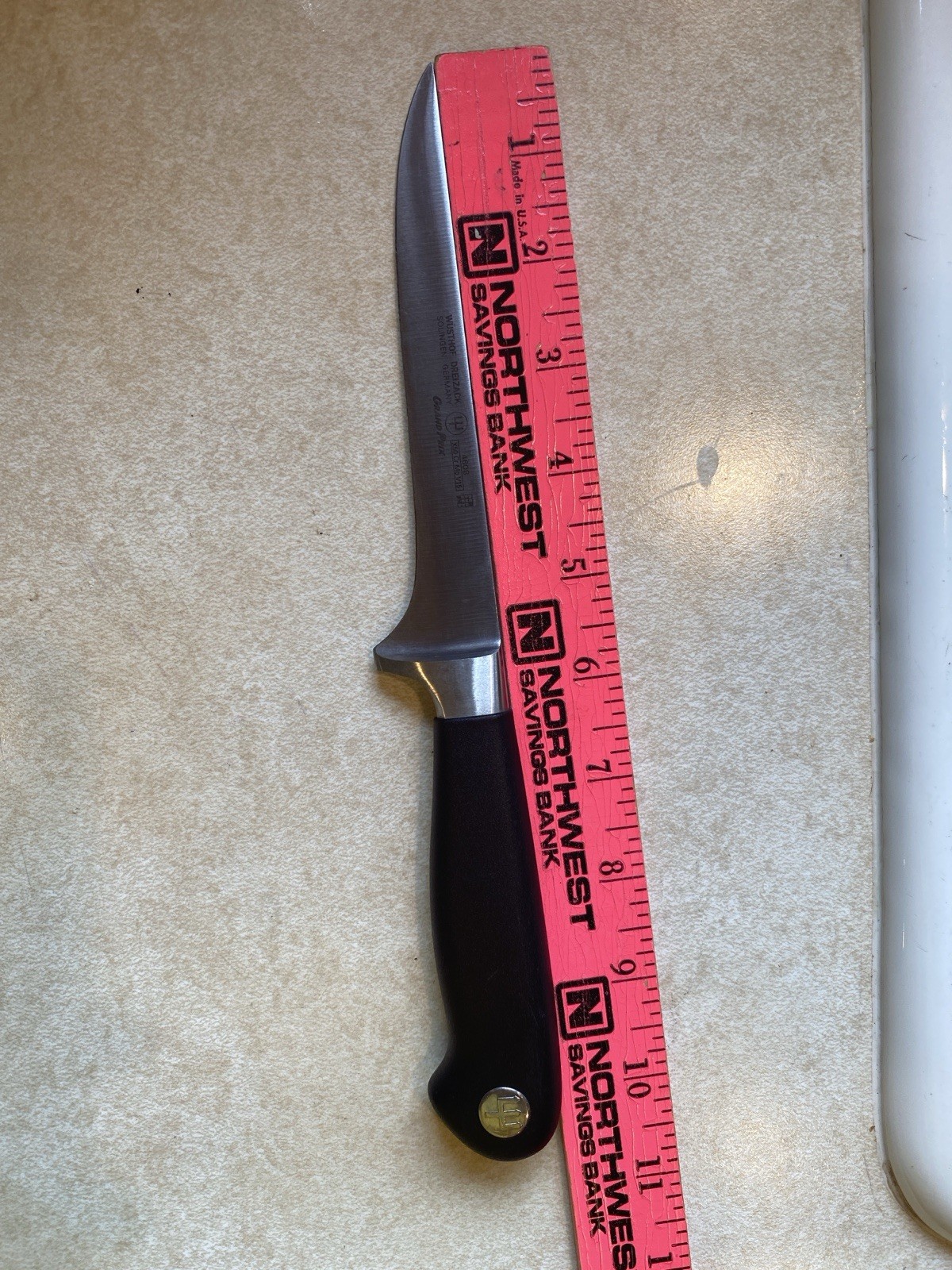 Ed. Wusthof Dreizackwerk Grand Prix 4608 Trident Carving Knife Soligen Germany