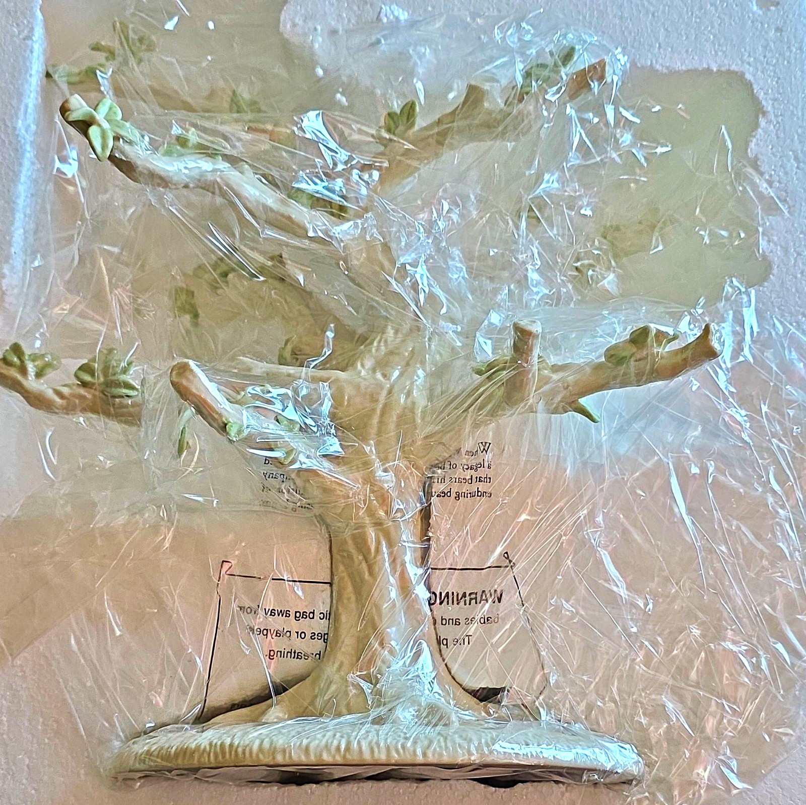 Lenox American by Design Tree Sculpture White Porcelain Ivory Accents  New