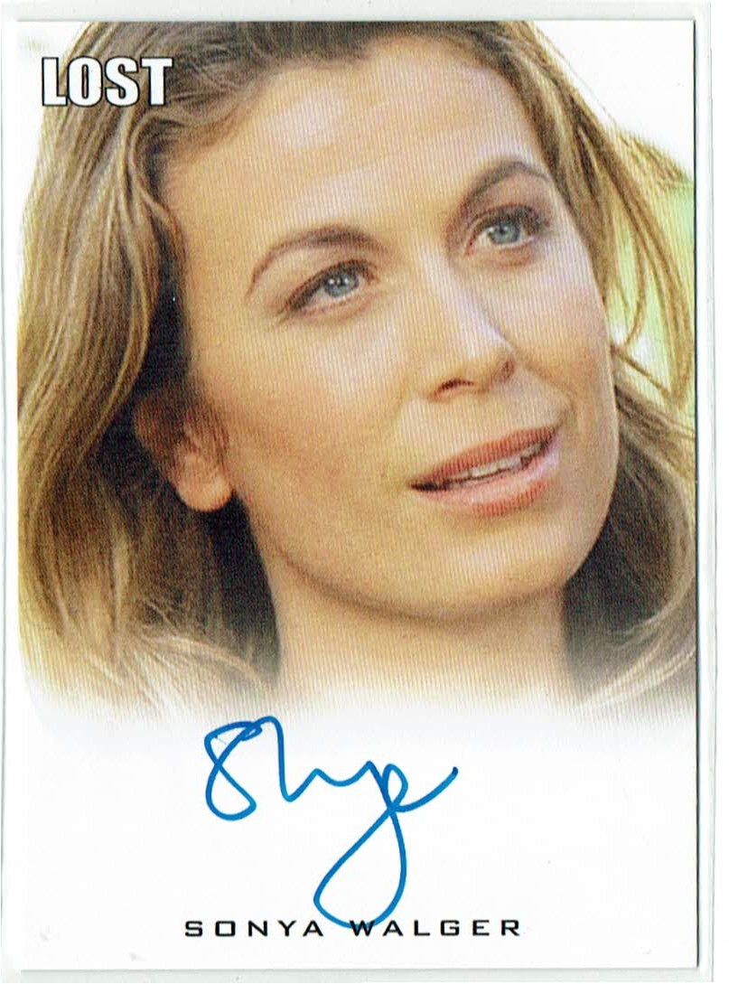 Lost Archives 2010 Auto Autograph Card Sonya Walger as Penny Widmore