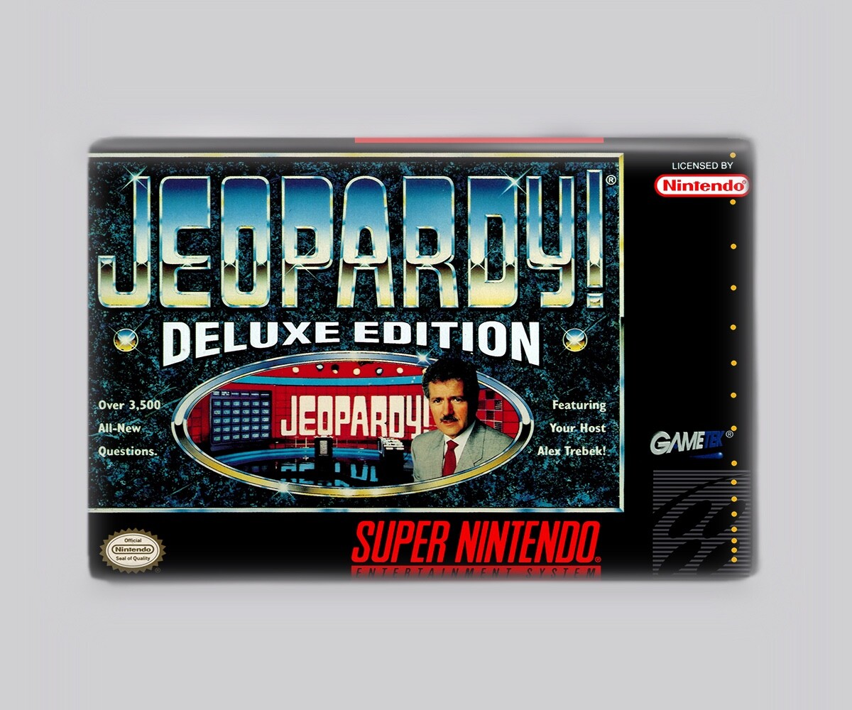 JEOPARDY DELUXE EDITION / SNES - 2