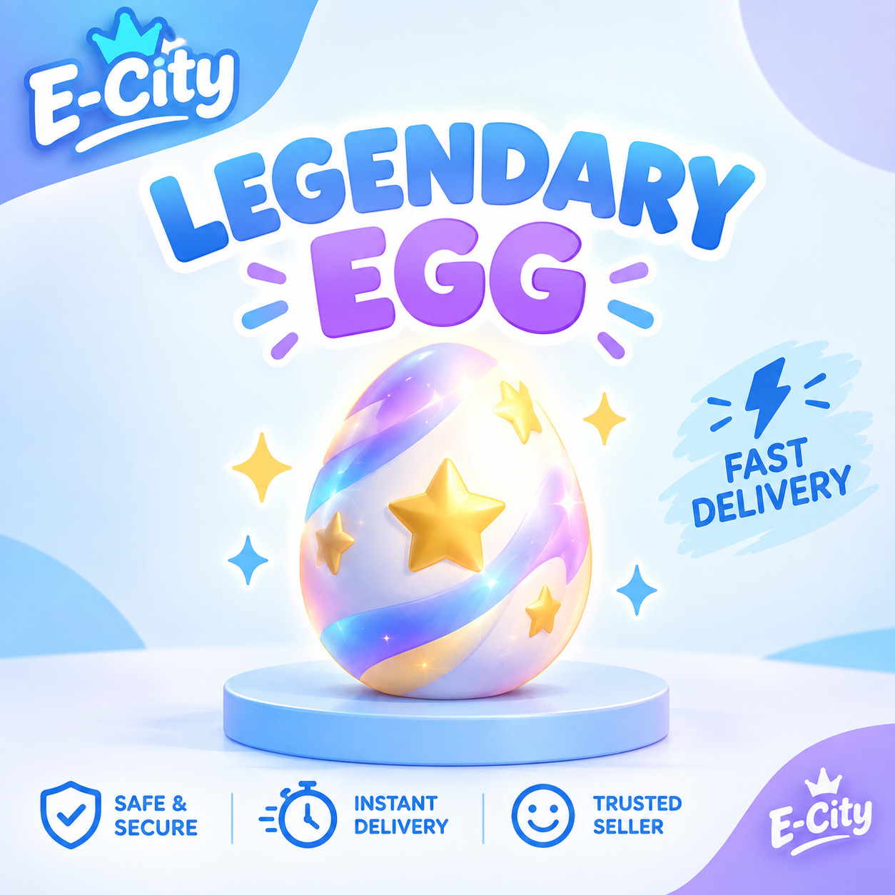 Collectables Legendary Egg Bundle | 5, 10, 25, 50  & 100 Options | Fast Delivery