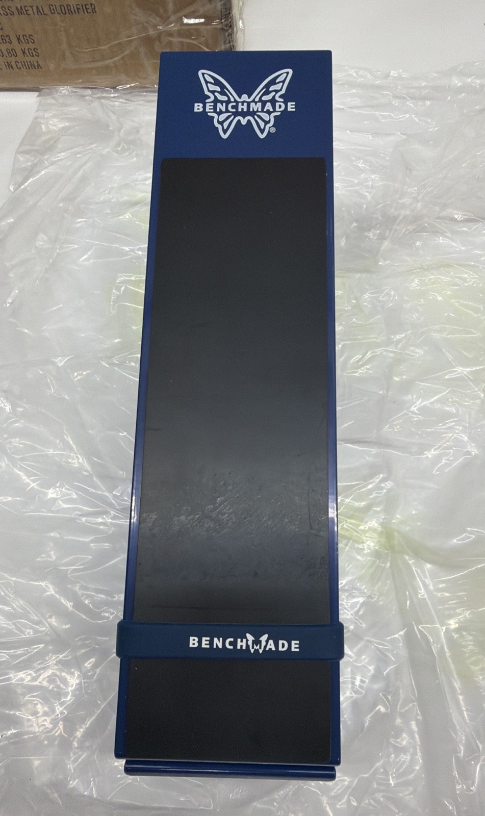 Genuine Benchmade Knife Company Blue Metal Knife Display For Knives OEM Retail