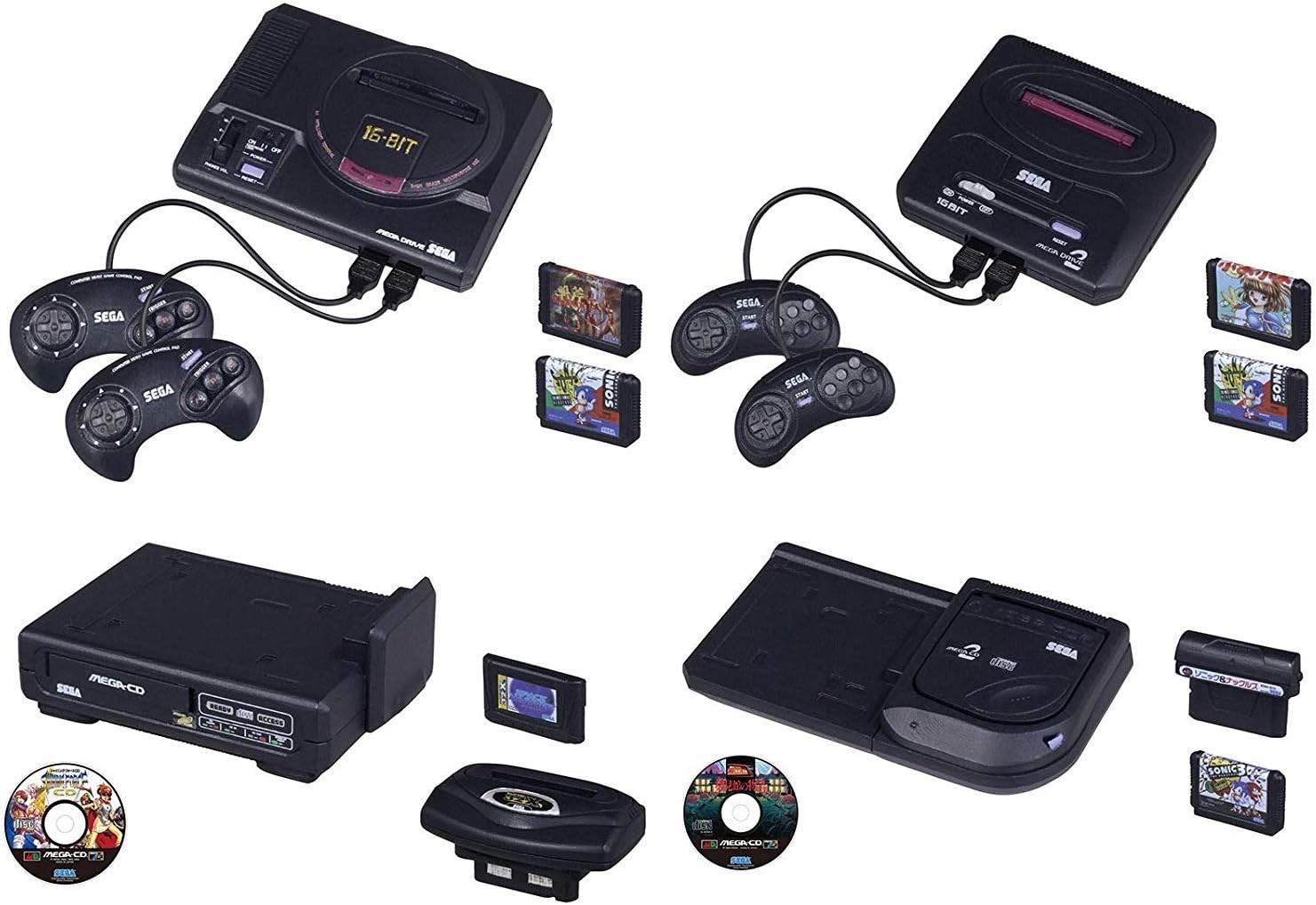 TAKARA TOMY SEGA HISTORY COLLECTION Mega Drive Edition [4 types set (full comp)