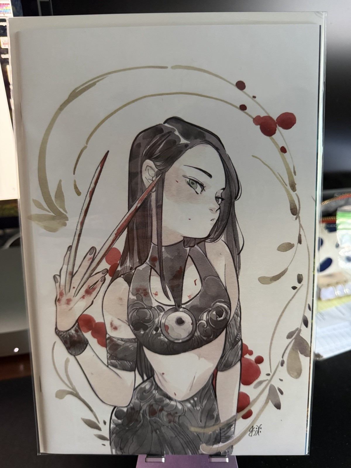 LAURA KINNEY WOLVERINE #1 * Peach Momoko * Blood Virgin Variant * 197/777 * NM
