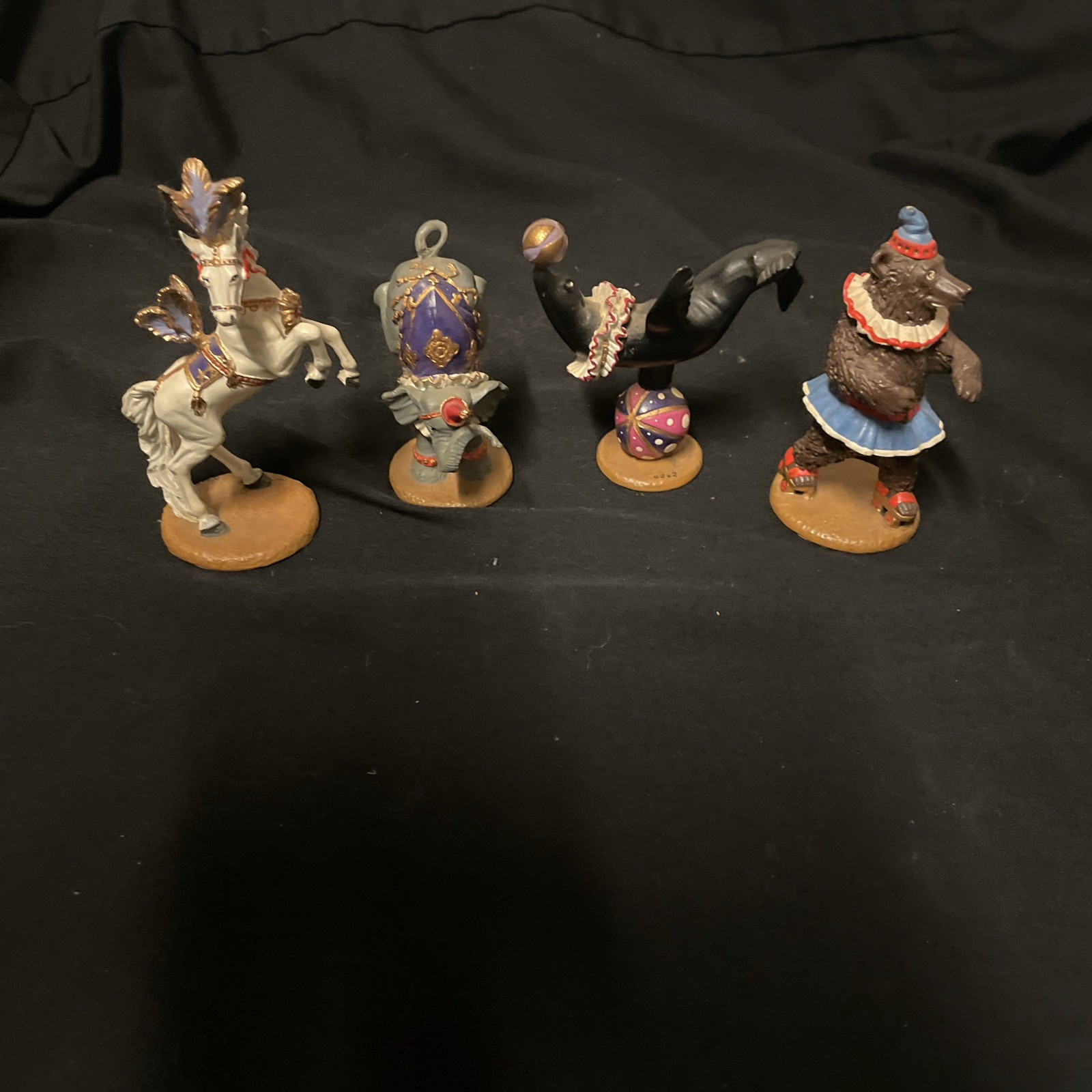 VTG  HAMILTON LTD ED RINGLING BROS. BARNUM BAILEY CIRCUS FIGURINES - Lot Of 5